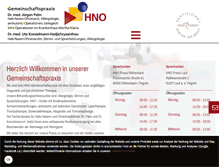 Tablet Screenshot of doc-hno.de
